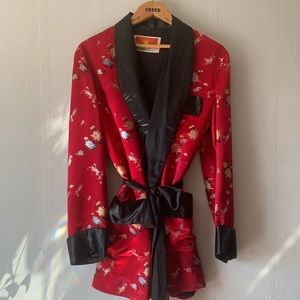 SOLD Smoking Jacket